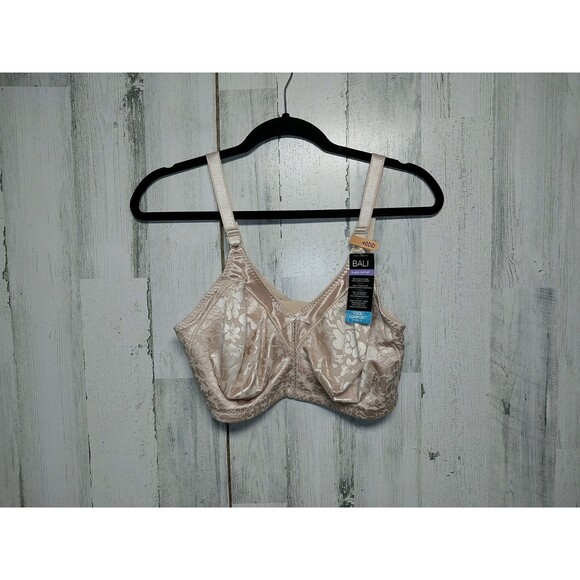 Bali Women's Double Support Spa Closure Wirefree Bra DF3372 Size 40DD So… - Picture 1 of 5